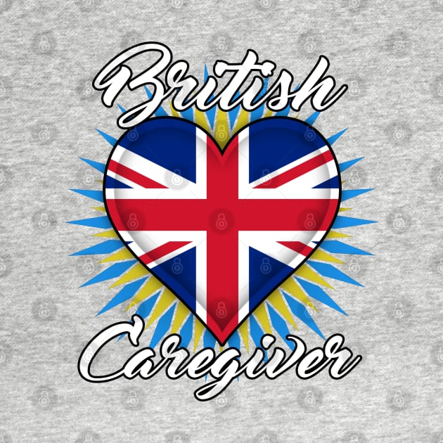 British Caregiver (white font) by WCN Store